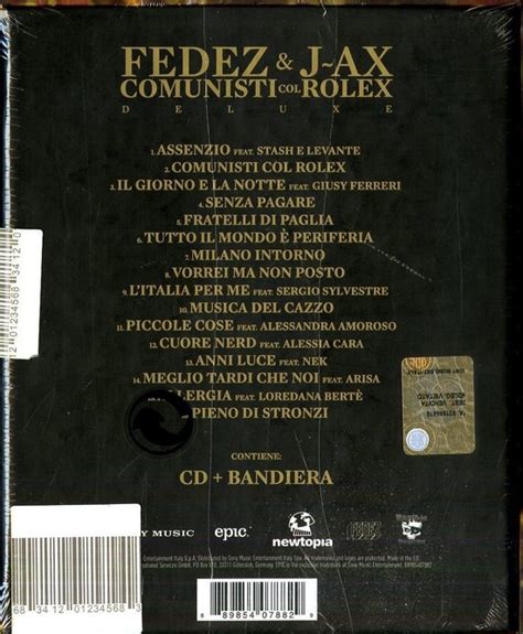 costo cd fedez comunisti col rolex|Comunisti Col Rolex in CD e DVD Musica .